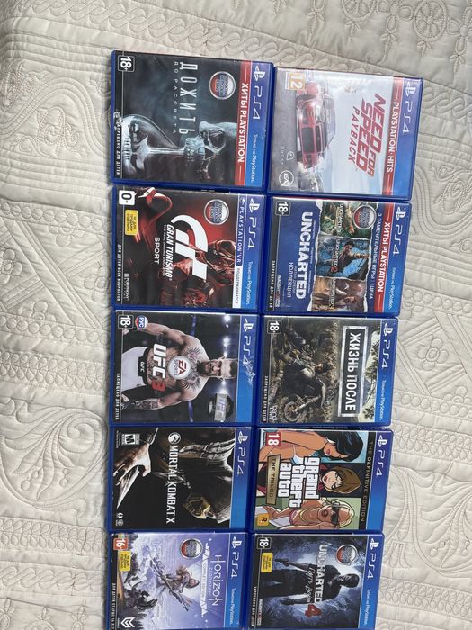 Продаю диски на playstation4