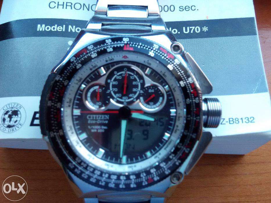 ceas barbatesc Citizen Eco Drive solar