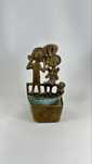 Obiect din bronz vechi sculptura statueta decor vintage