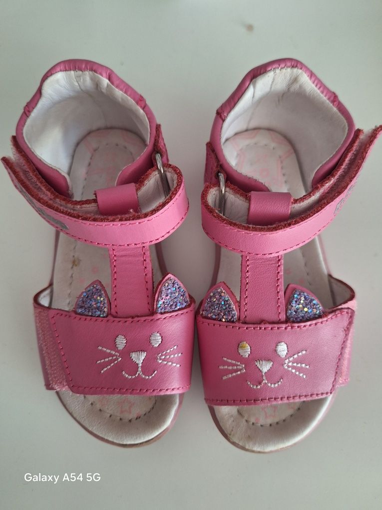 Sandale DD step roz pisicuta marimea 23