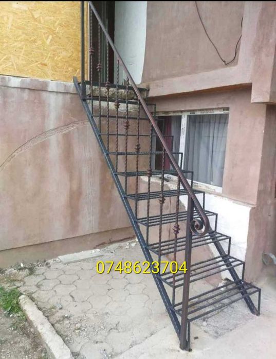 Fier si fier forjat vopsit , vopsit-patinat.