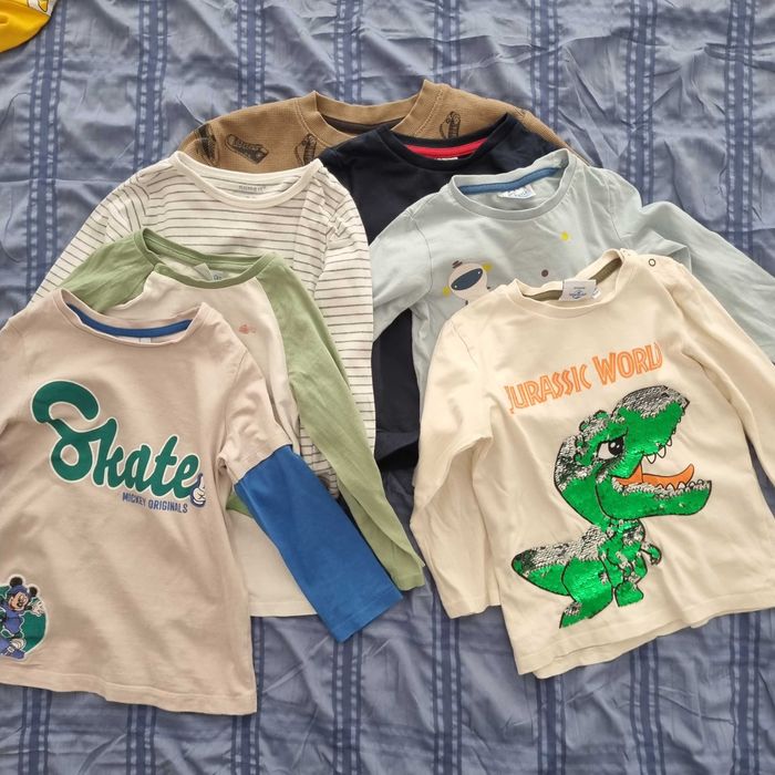 Lot bluzite baietei marimea 98