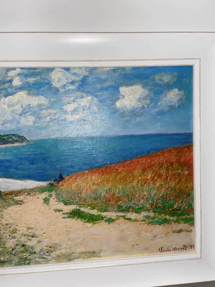 Ръчно рисувана картина на Claude Monet