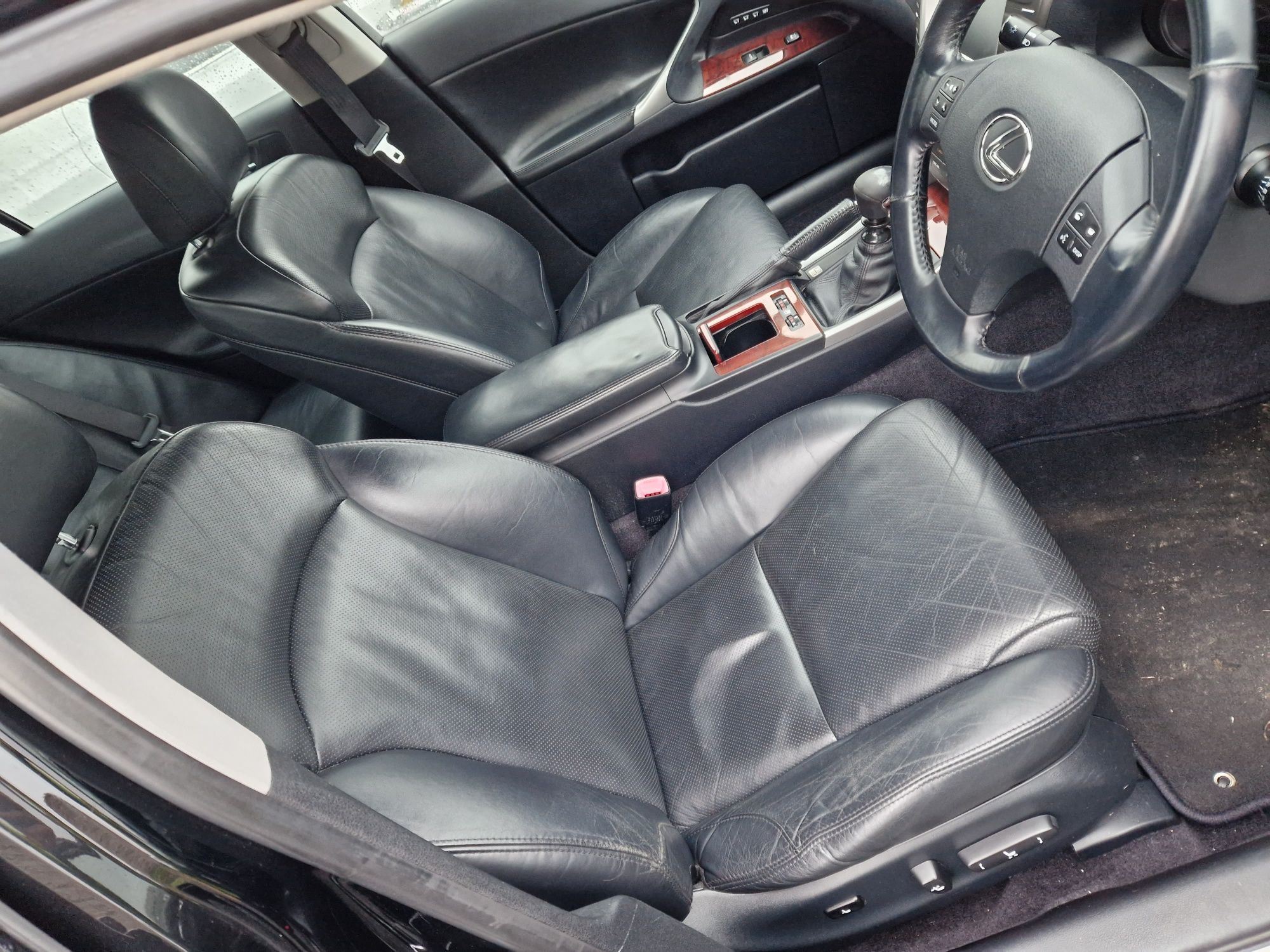 Interior piele neagra Lexus is220/is250