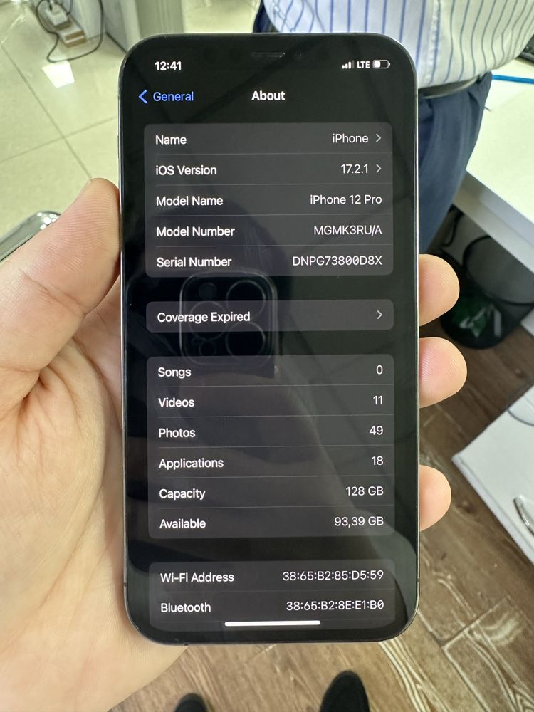 iPhone 12 pro Full doc