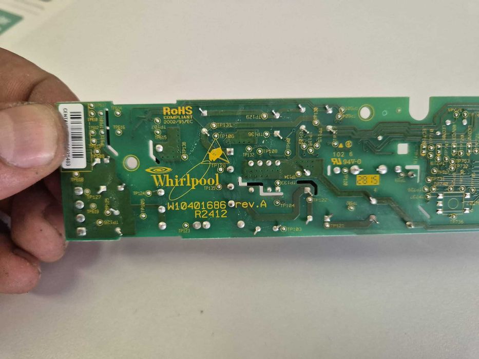 Placa electronica combina frigorifica Whirlpool BSNF8451OX model / R23