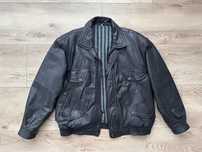 Geaca Piele C&A Bomber Vintage Barbati | Marime 54