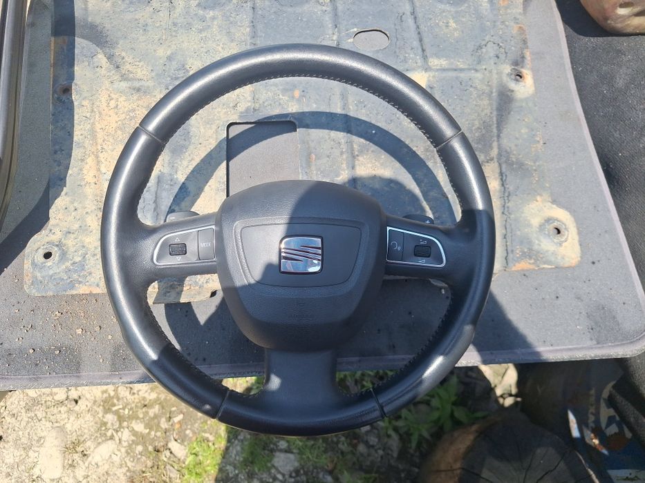 Volan piele Seat Exeo cu airbag padele si comenzii