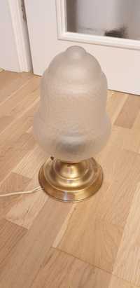 Aplica plafoniera lampa vintage colectie alama sticla Germania 1930