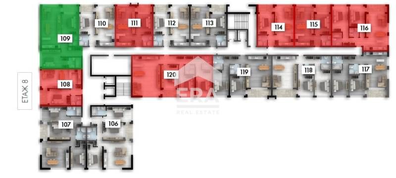 Продава се Тристаен апартамент в София, Люлин 2 - 115 кв.м за 1562 €/кв.м - Снимка #3