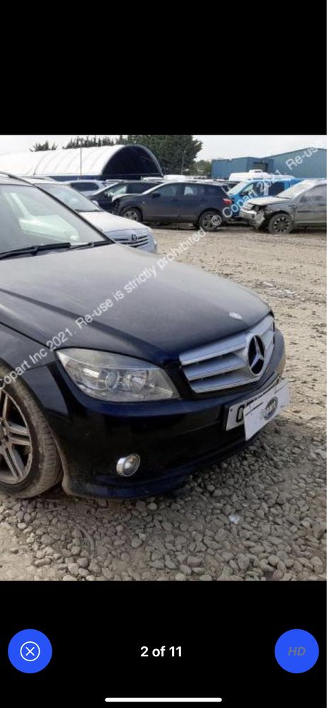 Bara fata mercedes c class w204 amg