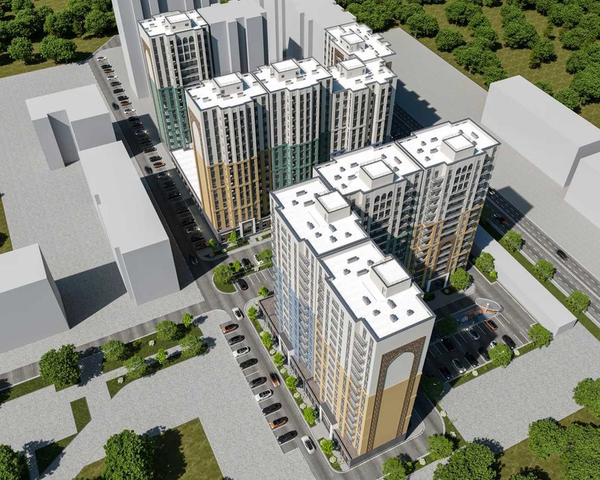 Новостройка 1-комн квартира всего 14 млн в месяц (ГА)