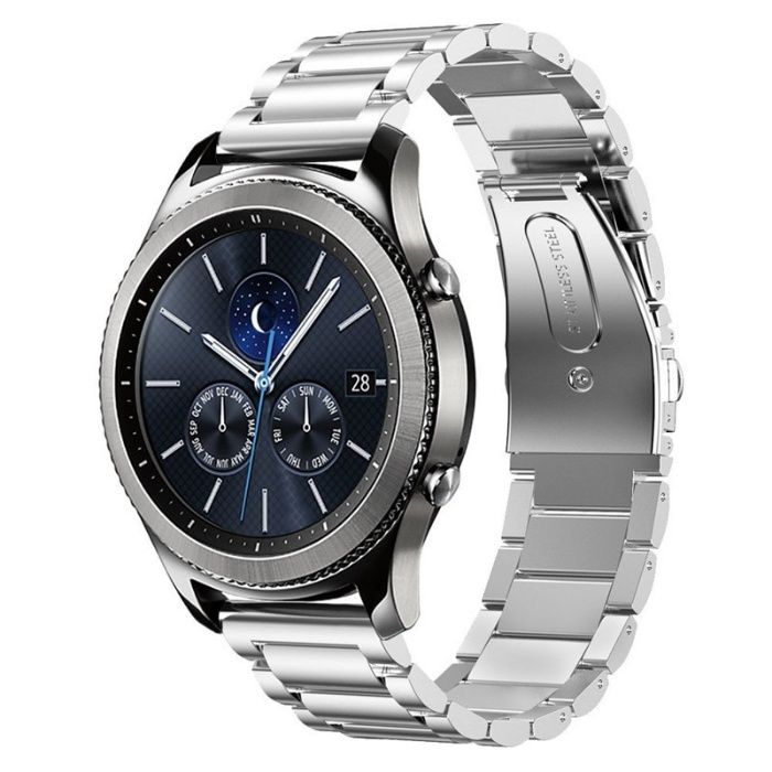 Curea metalica 22mm Samsung Galaxy Watch 3 Gear S3 Huawei Watch GT 2