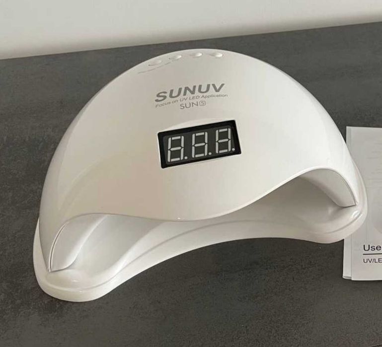 Lampa UV LED Sun 5 48W pentru manichiura si pedichiura ca noua