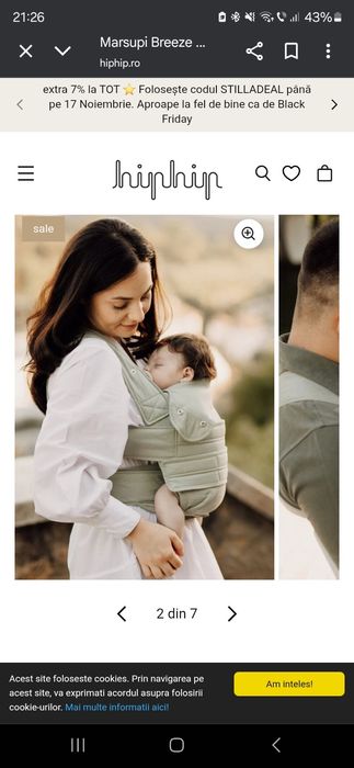 Marsupiu hiphip olive marimea L