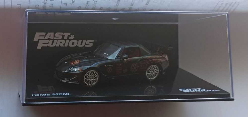 Macheta Honda S2000 2000 negru Fast and Furious - IXO/Altaya 1/43