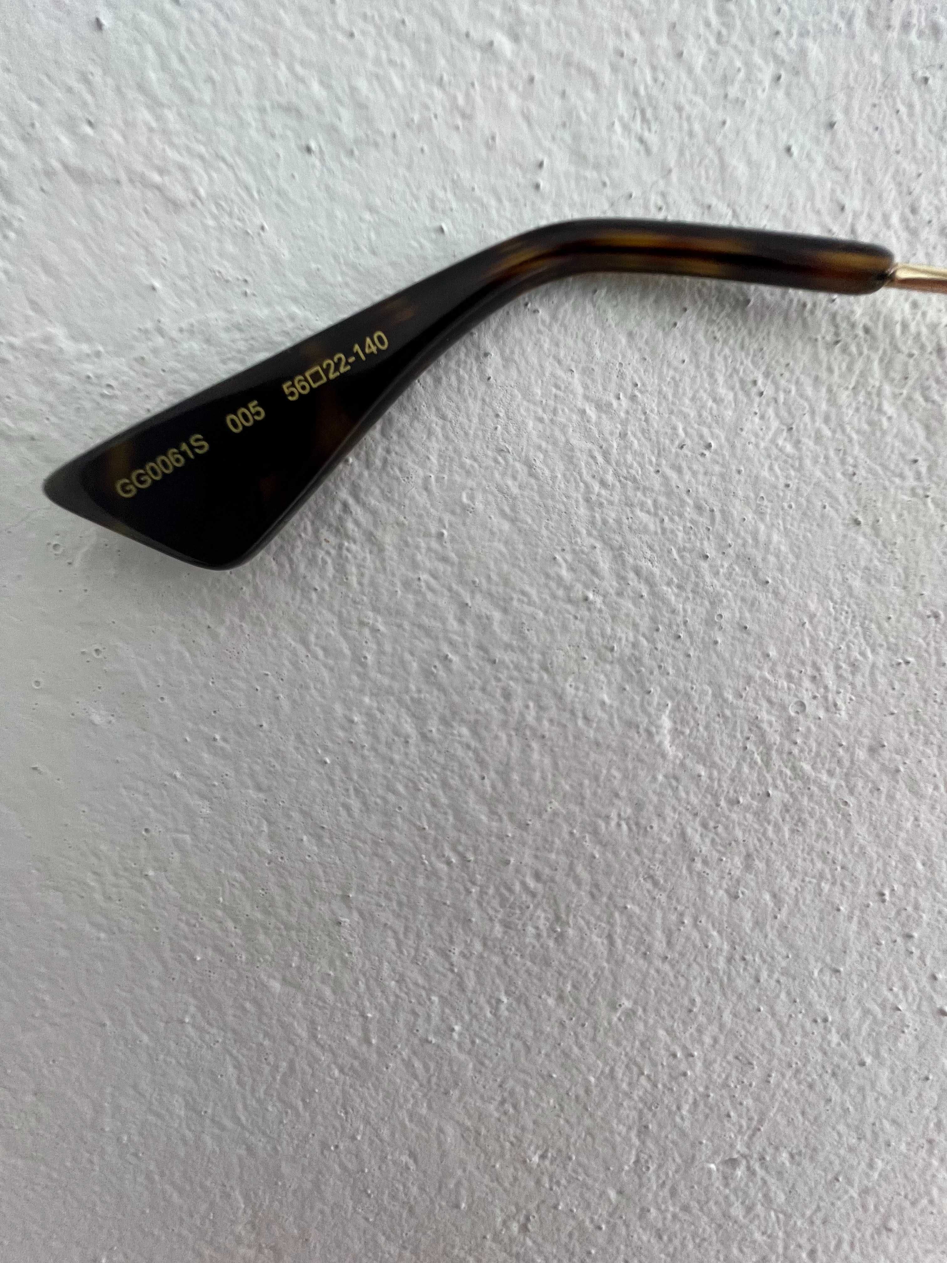 Слънчеви очила Gucci Sunglasses GG0061S 005 С калъф Made in Japan