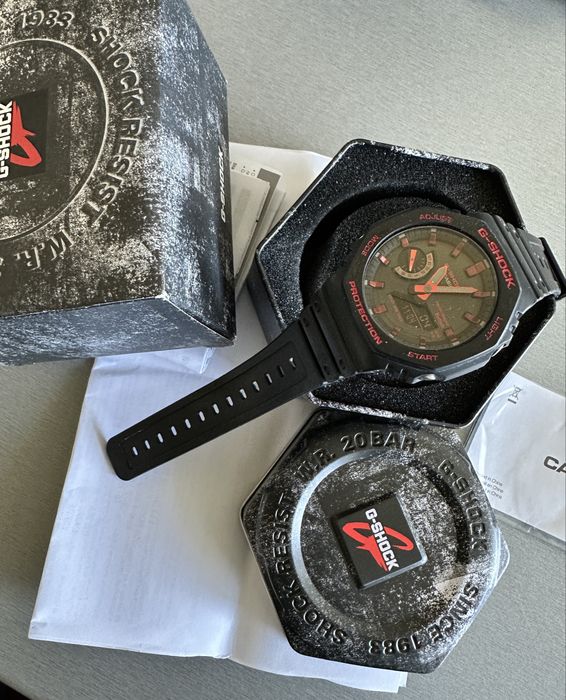 CASIO G-SHOCK Bluetooth Tough Solar Watch GAB2100BNR1 AER