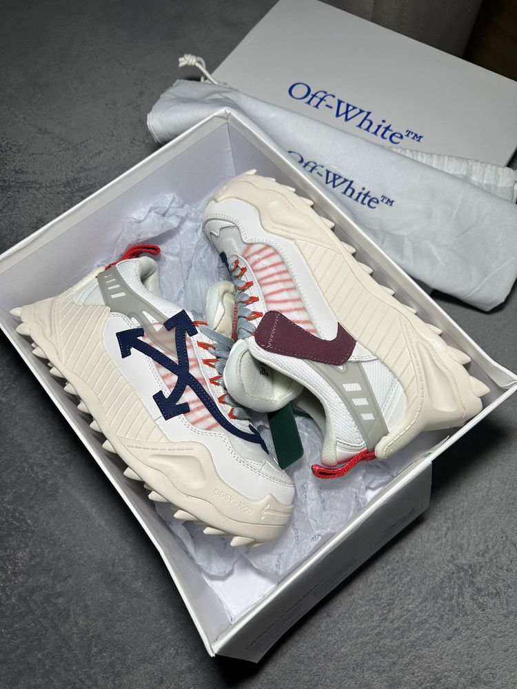 Off White Odsy 1000 cream white blue