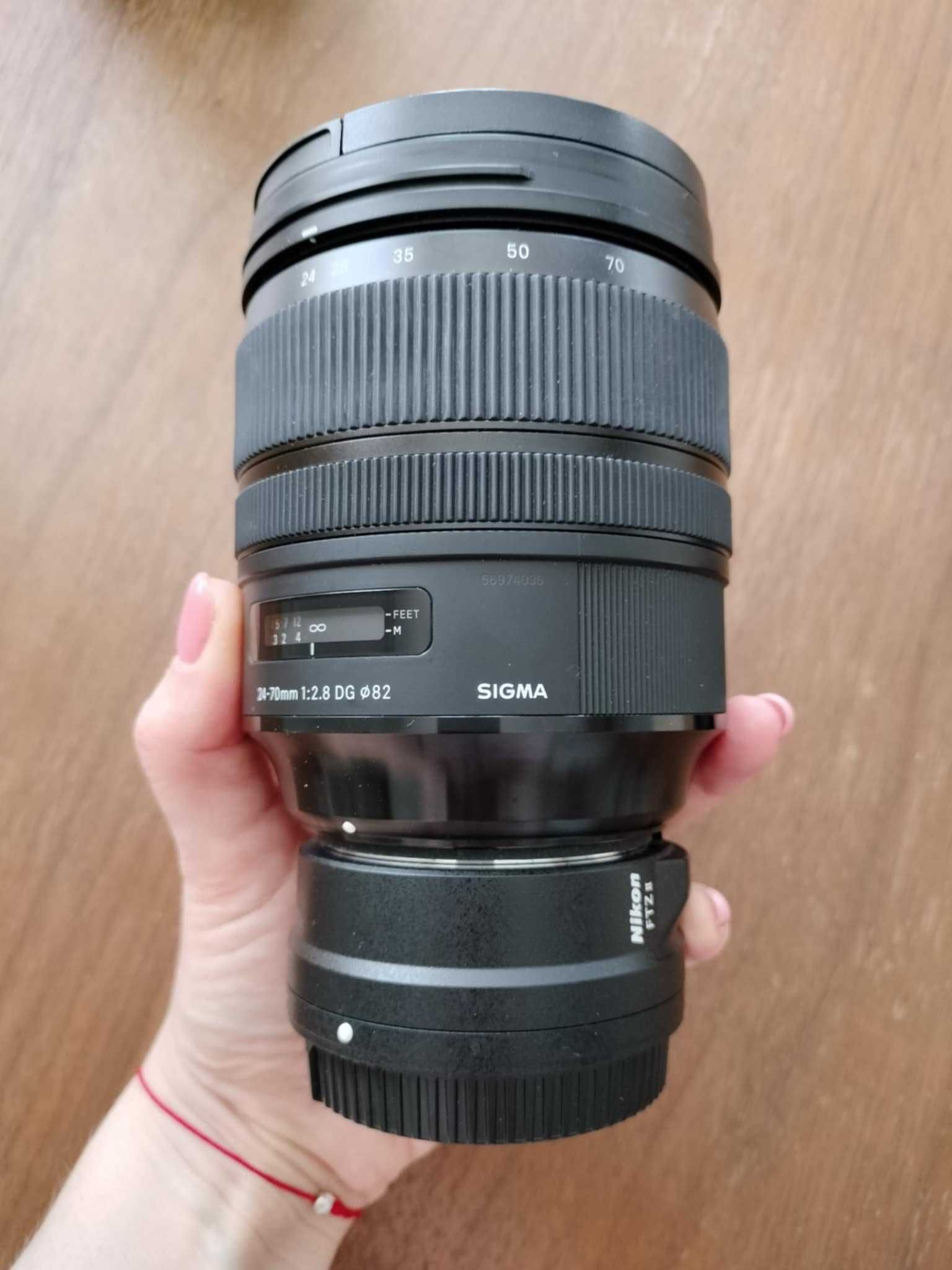 Obiectiv Foto Sigma 24-70 MM 2.8 DSLR