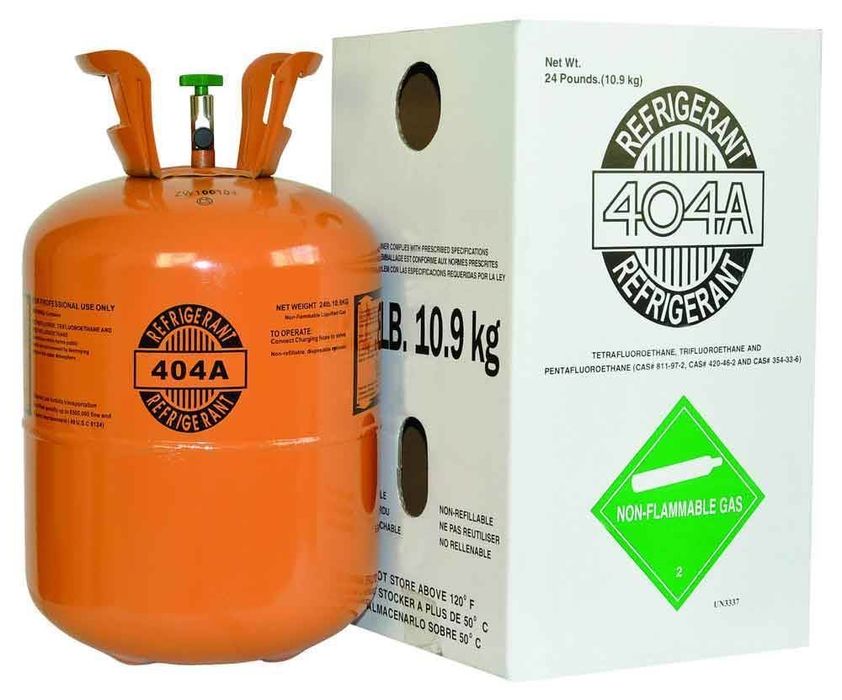 Freon R404A refrigerant