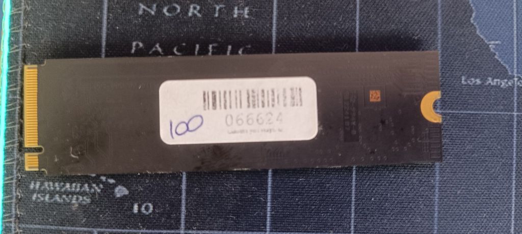 1TB Nvme SSD M2 Western Digital Като нов