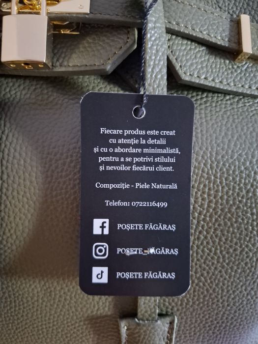 Poseta de  piele