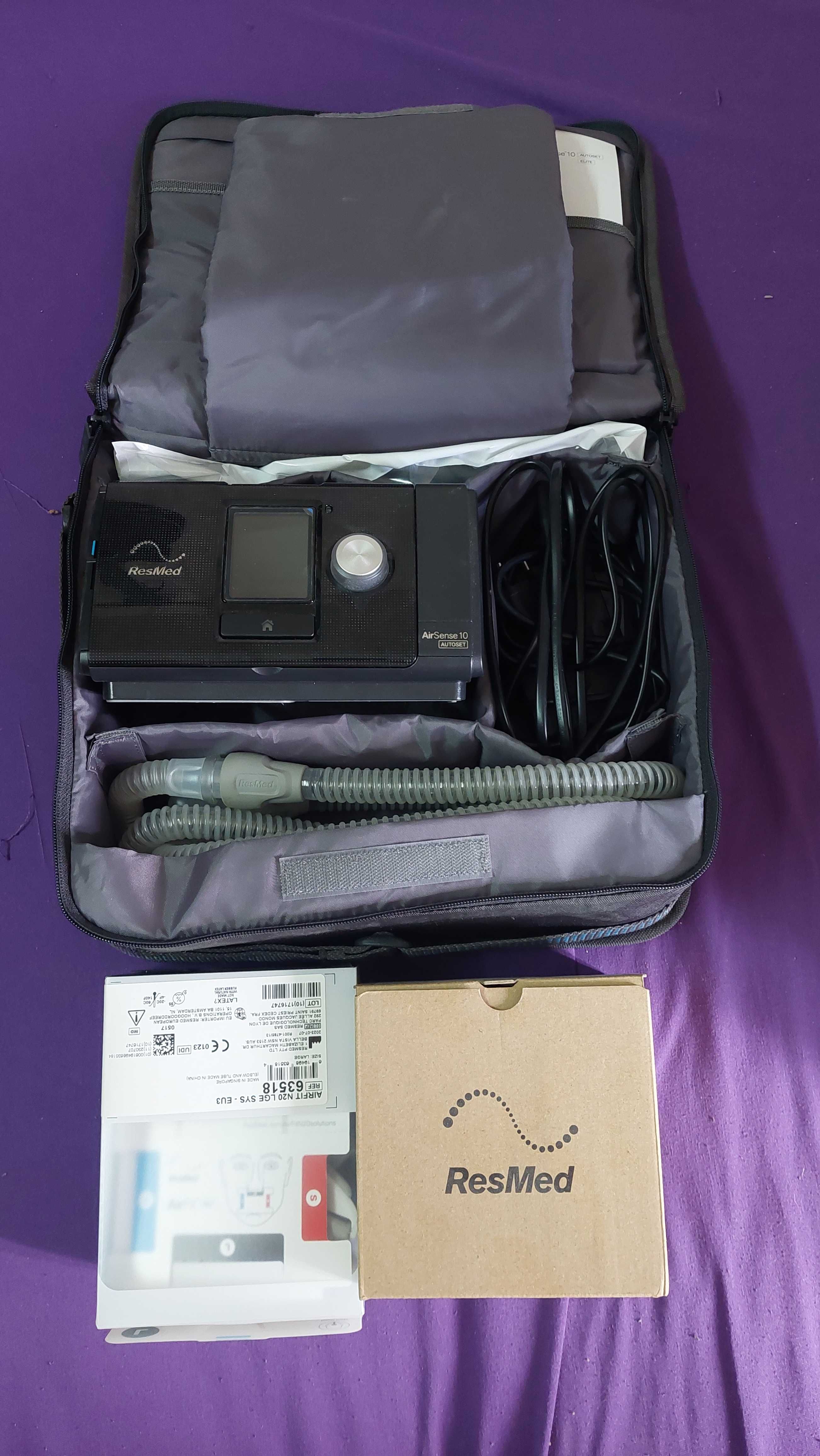 Продавам CPAP апарат ResMed AirSense 10 AutoSet