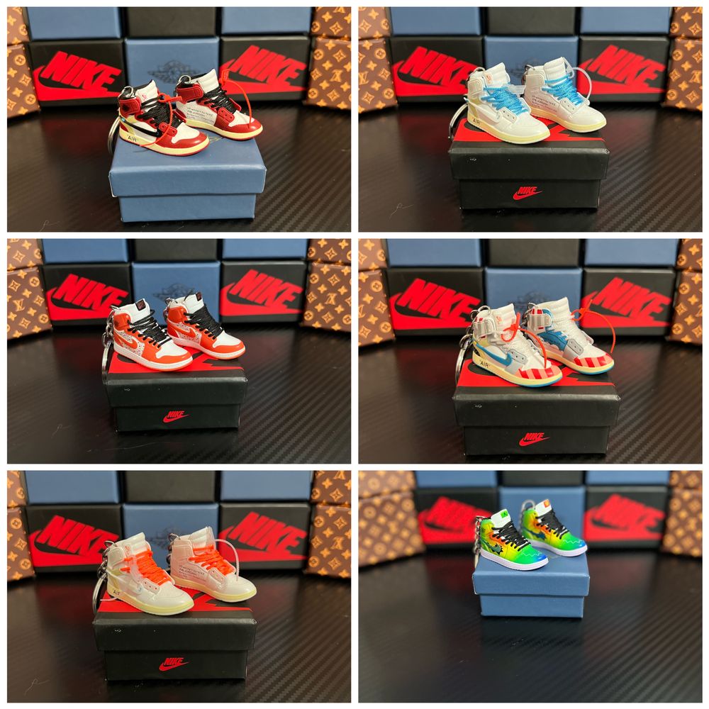 Set 2xBreloc Mini Sneaker Nike AIR Jordan