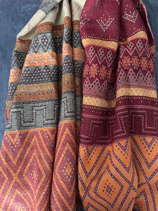 Esarfa Pashmina cu doua fețe.
70%pashmina