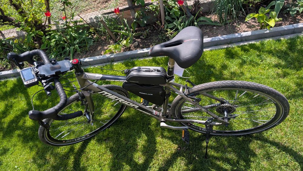 Bicicleta Merida sosea, oraș, touring