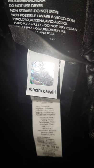 Мъжко яке Roberto Cavalli 2XL Намалено до края на седмицата!