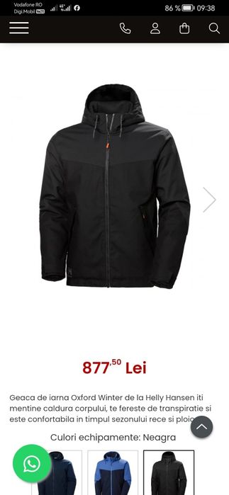 Geaca helly hansen L nu engelbert Strauss