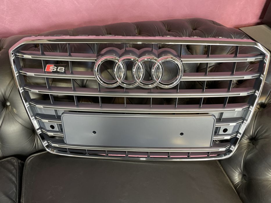 Grila centrala radiatoare Audi A8 S8 4h d4