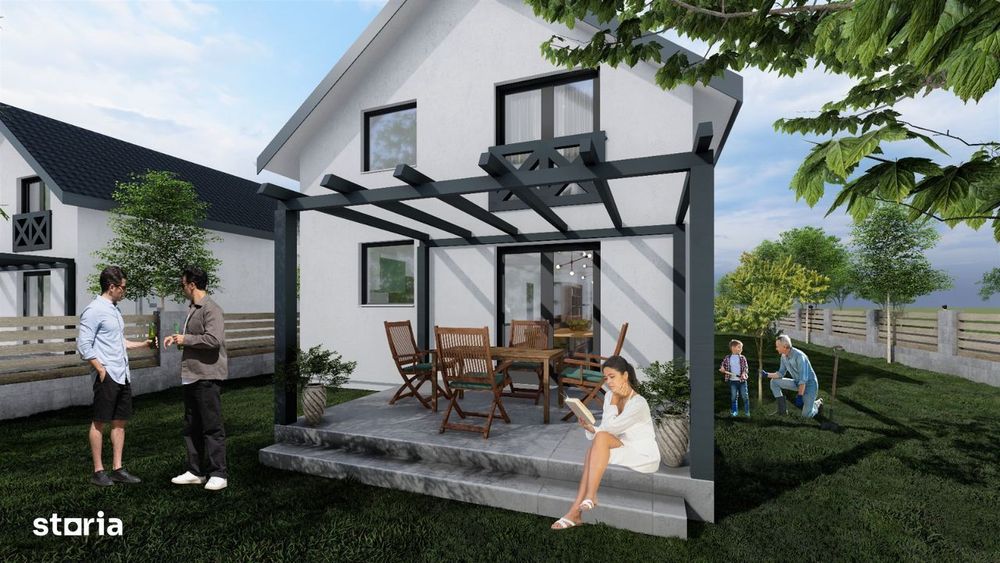 Casă  cu etaj,159 mp,teren 700 mp,asfalt,iluminat, Sângeorgiu