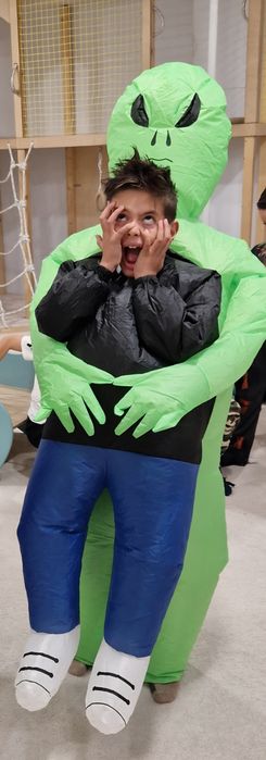 Надуваем костюм "Извънземно ме отвлече" Хелуин Halloween
