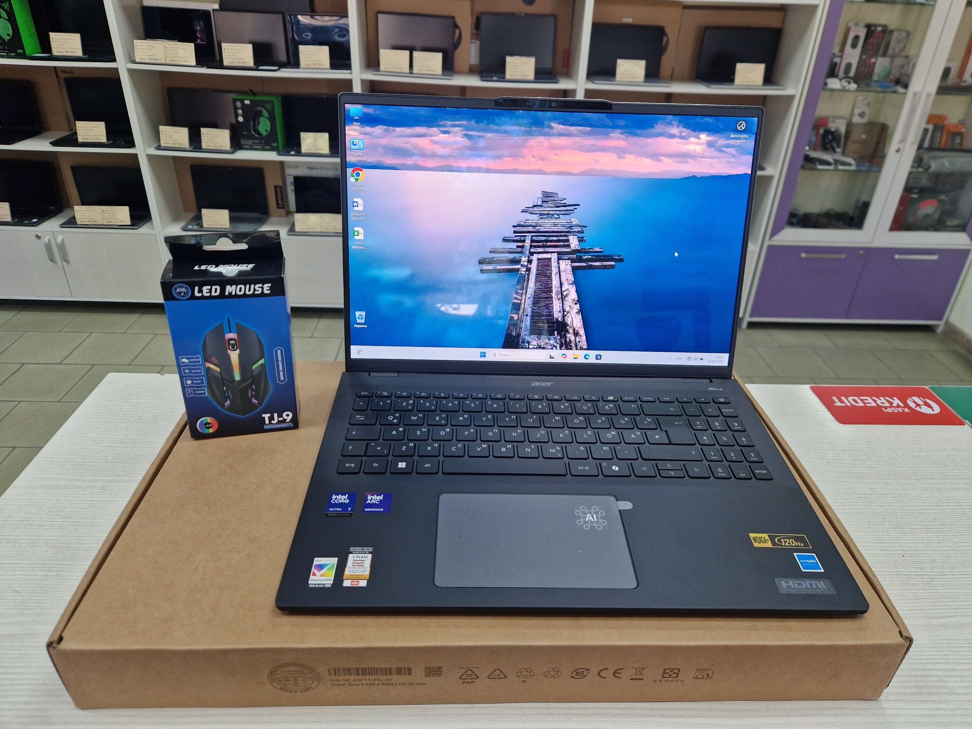 Новые Acer Swift (Core i7-15 поколения, OLED IPS)
