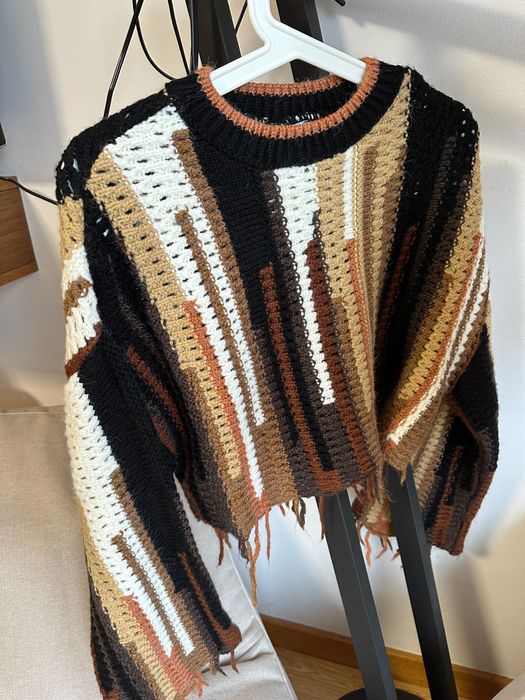 Плетен пуловер Zara