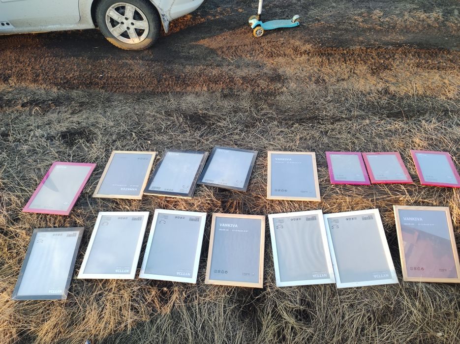 Продам рамки под картины и фото, новые, IKEA