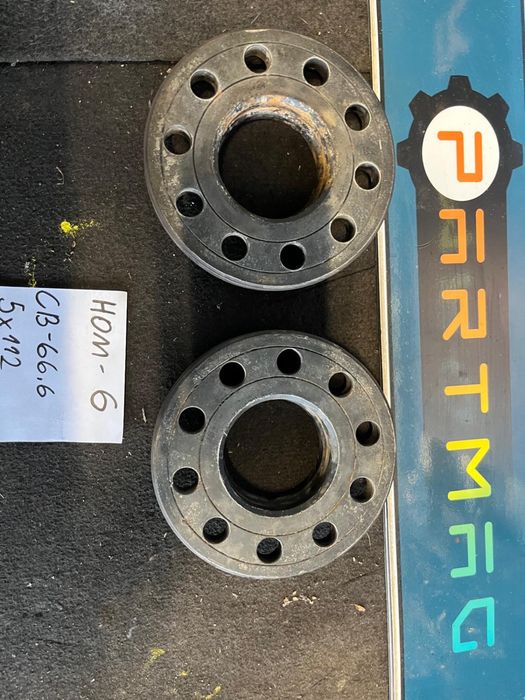 Фланци за джанти 5х112 централен 66.6 АУДИ Audi Мercedes 12,5mm ном 6