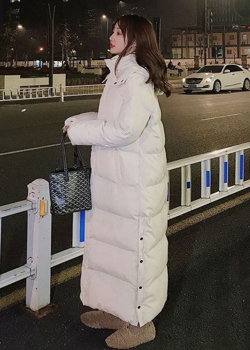 Женская куртка пуховик женский длинный зимний 50 52 54