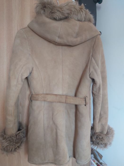 Cojoc din blana și piele naturala mărimea 38 sau S