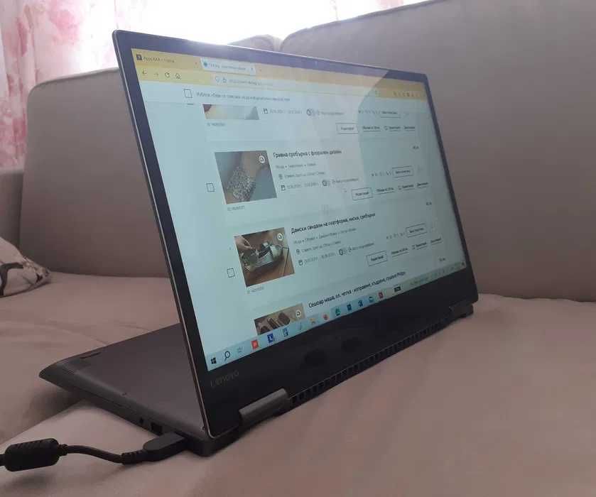 ОТЛИЧЕН! Лаптоп Lenovo Yoga, 16GB RAM, 1TB SSD, Tъч 2 в 1