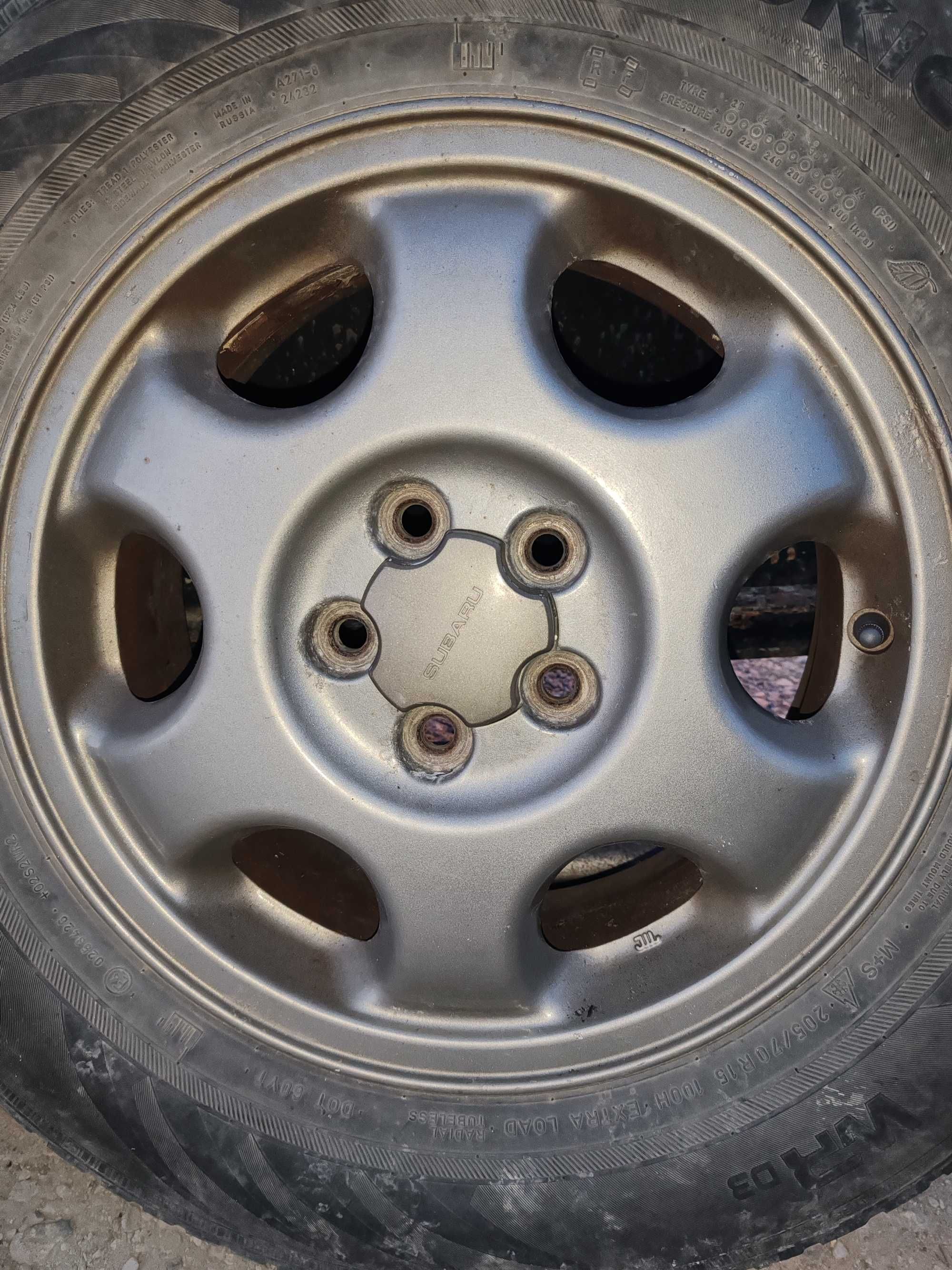 Алуминиеви джанти 15 5×100 за Субару