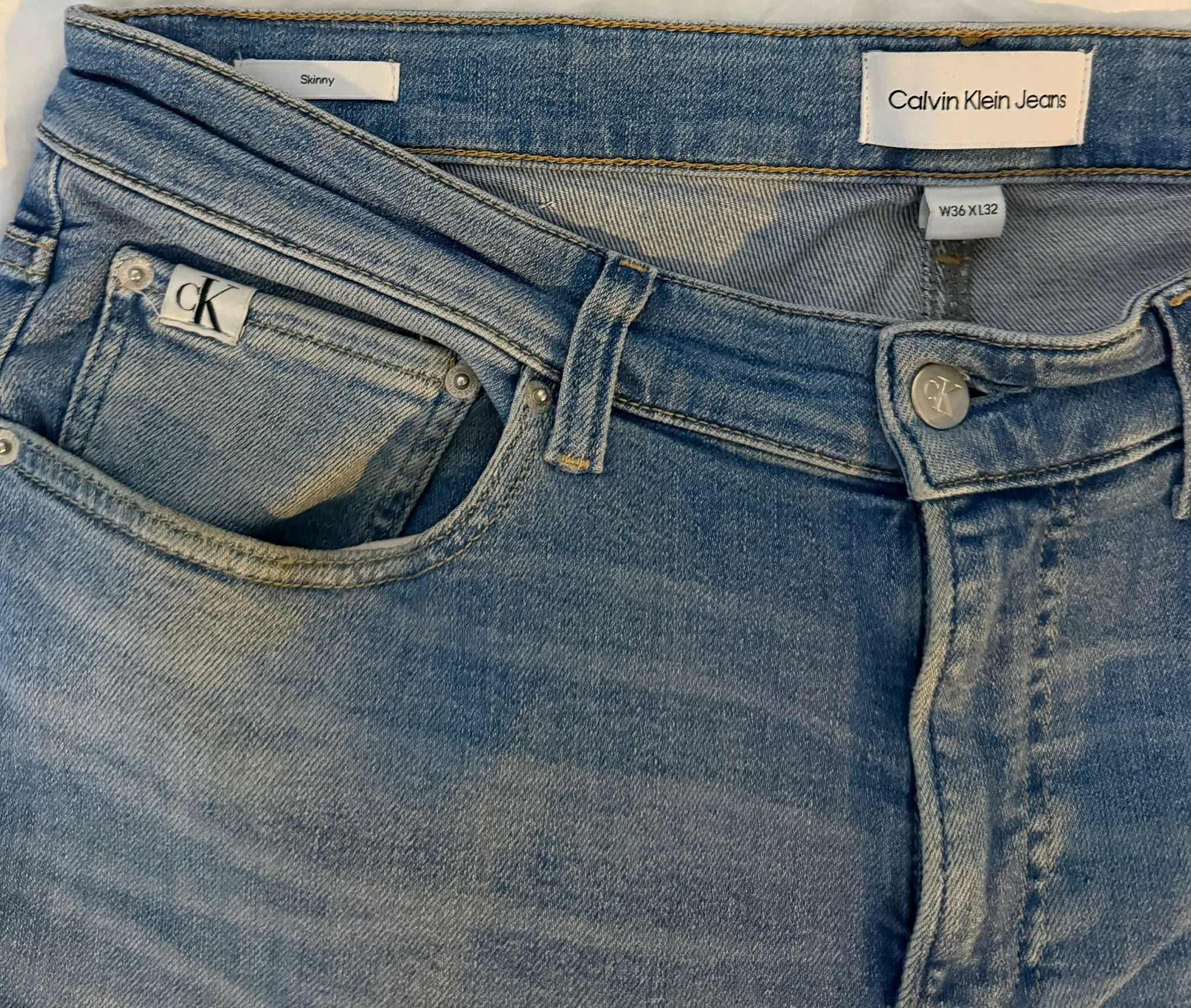Calvin Klein Jeans - Blugi Skinny - 36