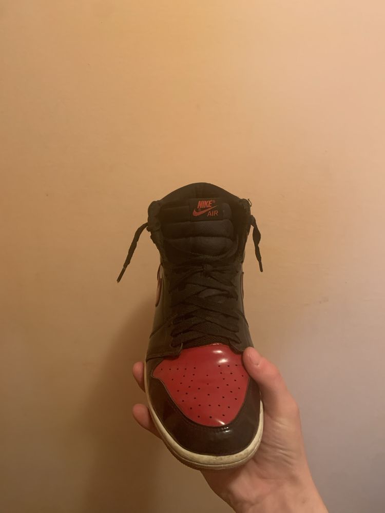 Vand Air Jordan 1 Retro High OG Bred Patent