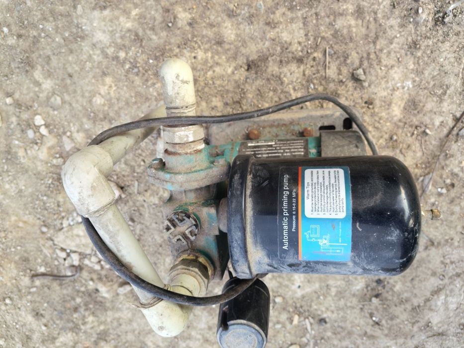 Насос в рабочем состоянии