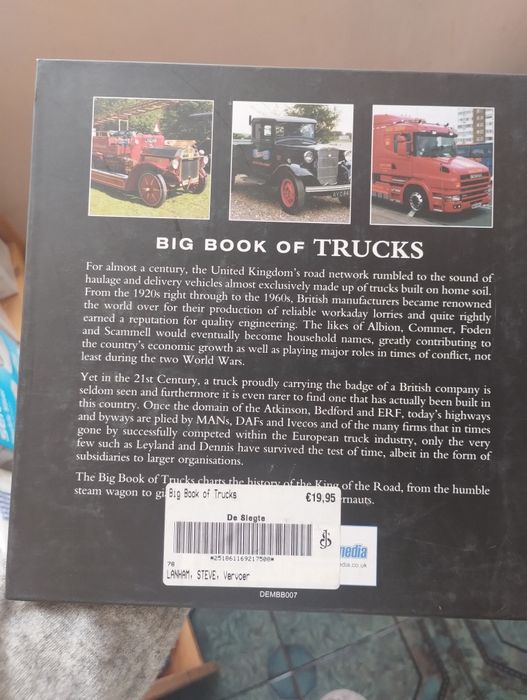Book of trucks книга албум