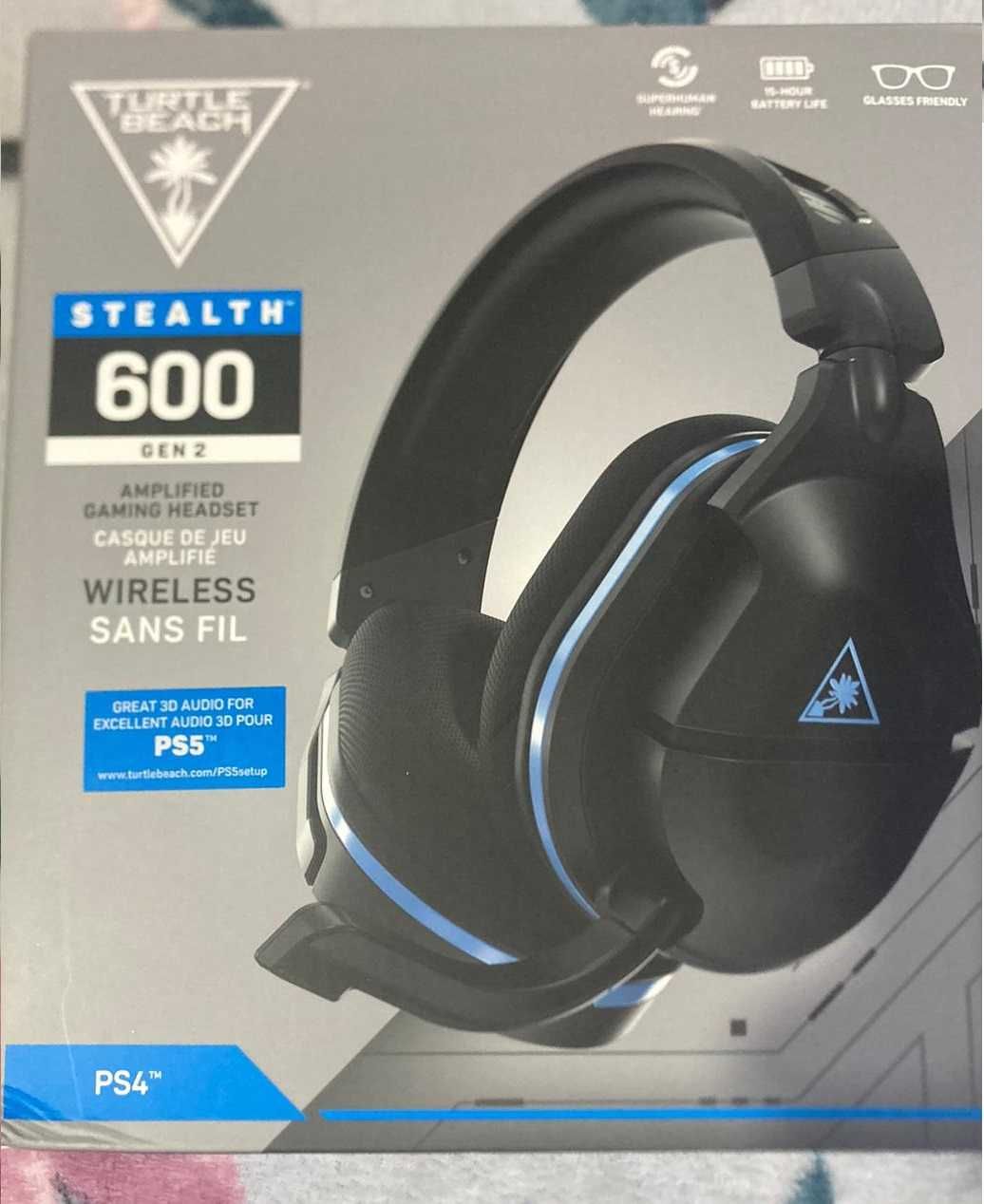 Casti gaming wireless TurtleBeach Stealth 600 Gen. 2, PS5, PS4