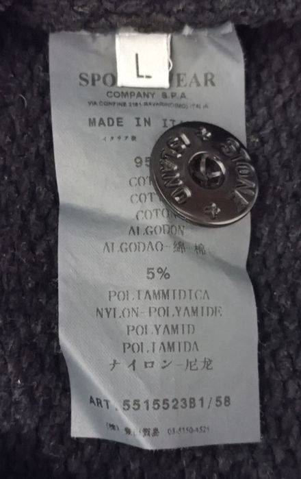 Stone Island Pullover оригинален пуловер L памучен пуловер